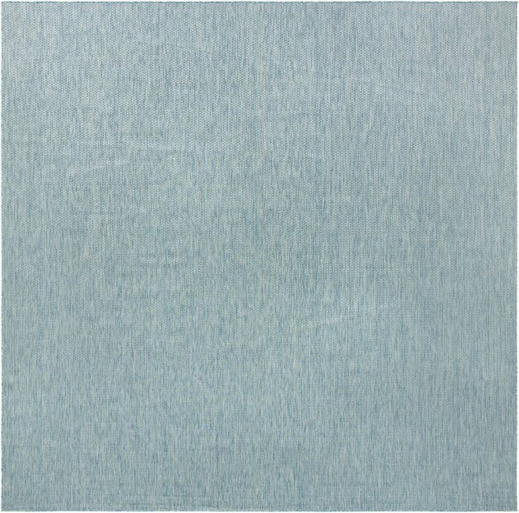 Detail image of 13' x 13' Easy-Clean Solid Indoor / Outdoor Square Rug
