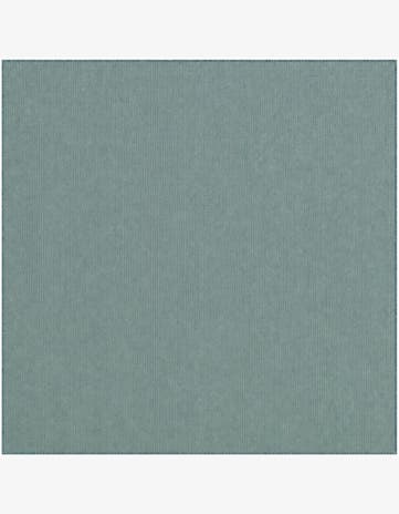 7' 10 x 7' 10 Easy-Clean Solid Indoor / Outdoor Square Rug