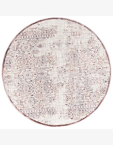 Ardmore · Patchwork rug, mauve