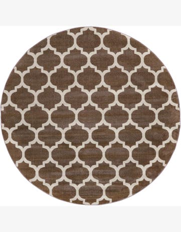 7' 10 x 7' 10 Arkwright · Lattice rug