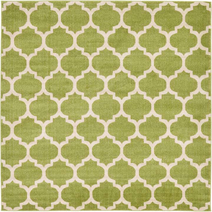 7' 10 x 7' 10 Arkwright · Trellis rug