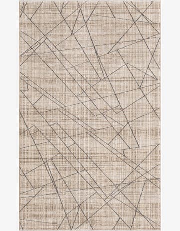 3' x 5' Arnett · Abstract rug, fjord beige