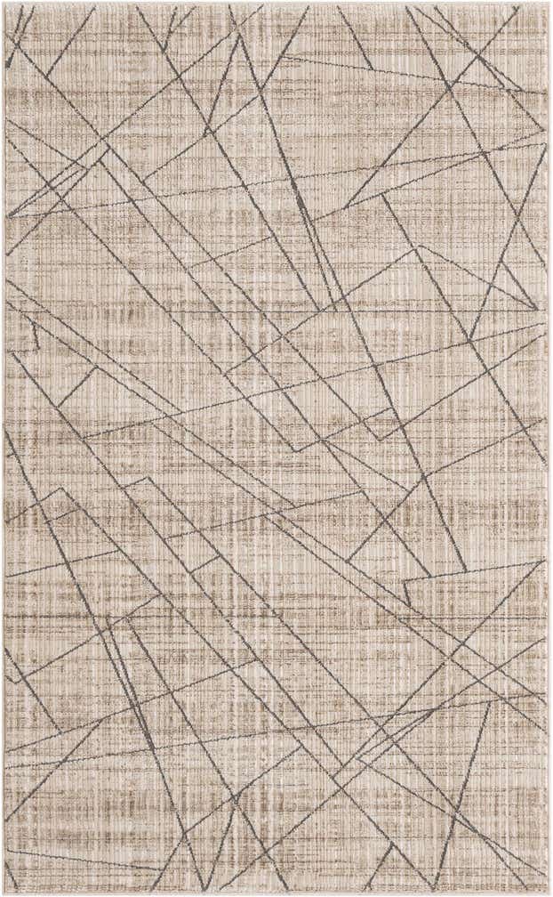 3' x 5' Arnett · Abstract rug, fjord beige
