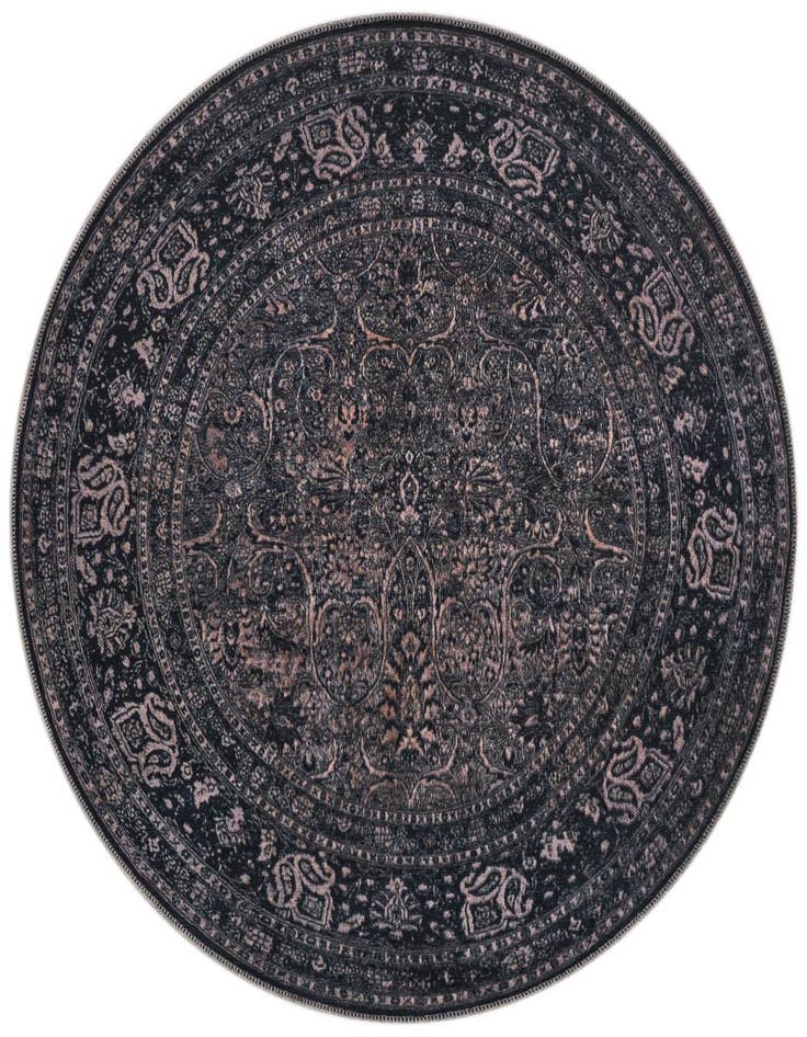 Detail image of 4' x 4' Yara Round Rug
