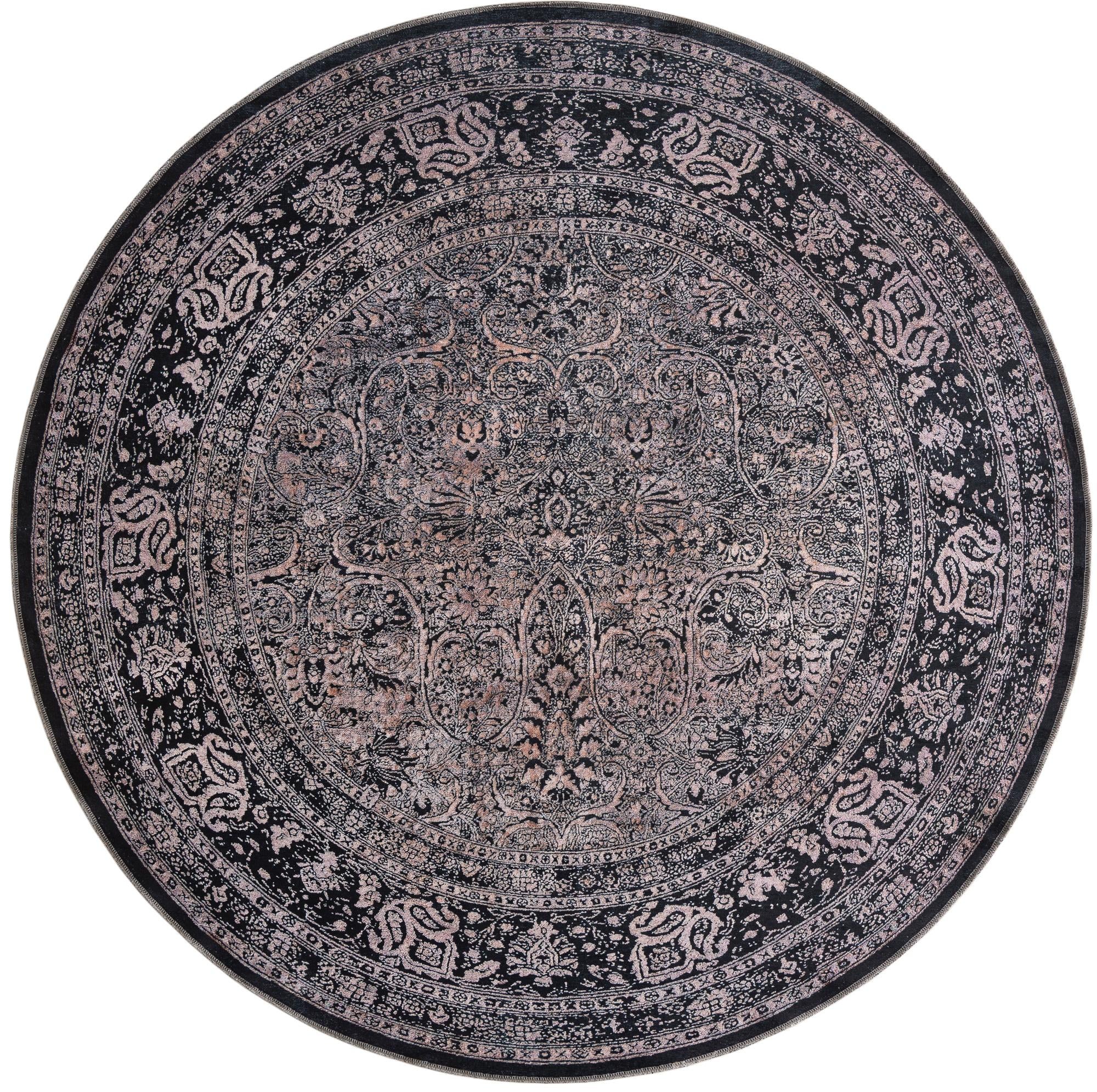 7' 10 x 7' 10 Yara Round Rug