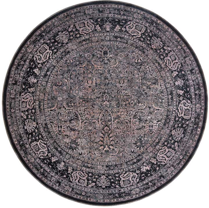 7' 10 x 7' 10 Yara Round Rug