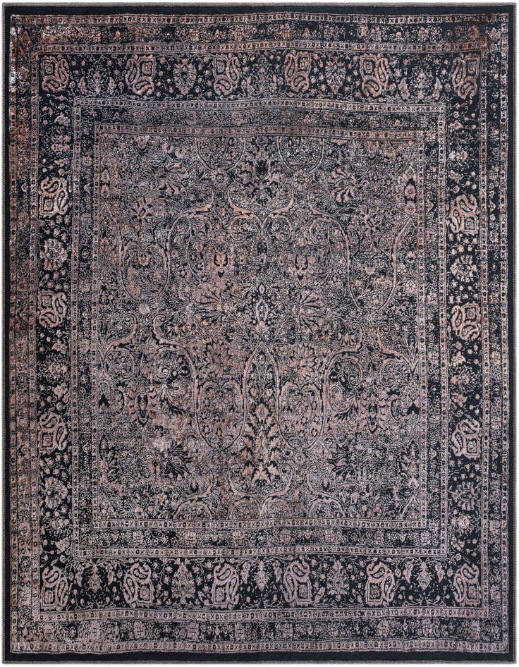Detail image of 7' 10 x 7' 10 Yara Square Rug