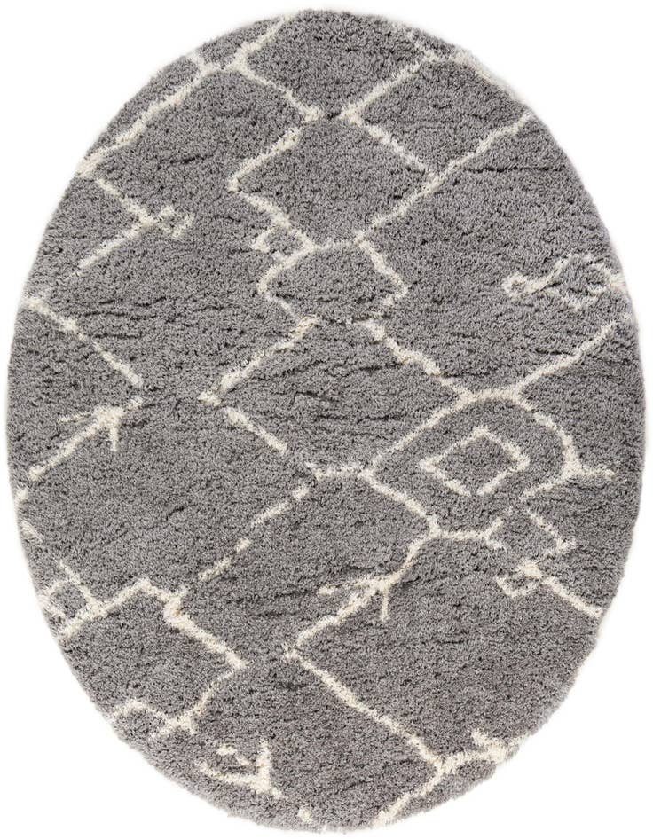 Detail image of 10' x 10' Infinity Shag Round Rug