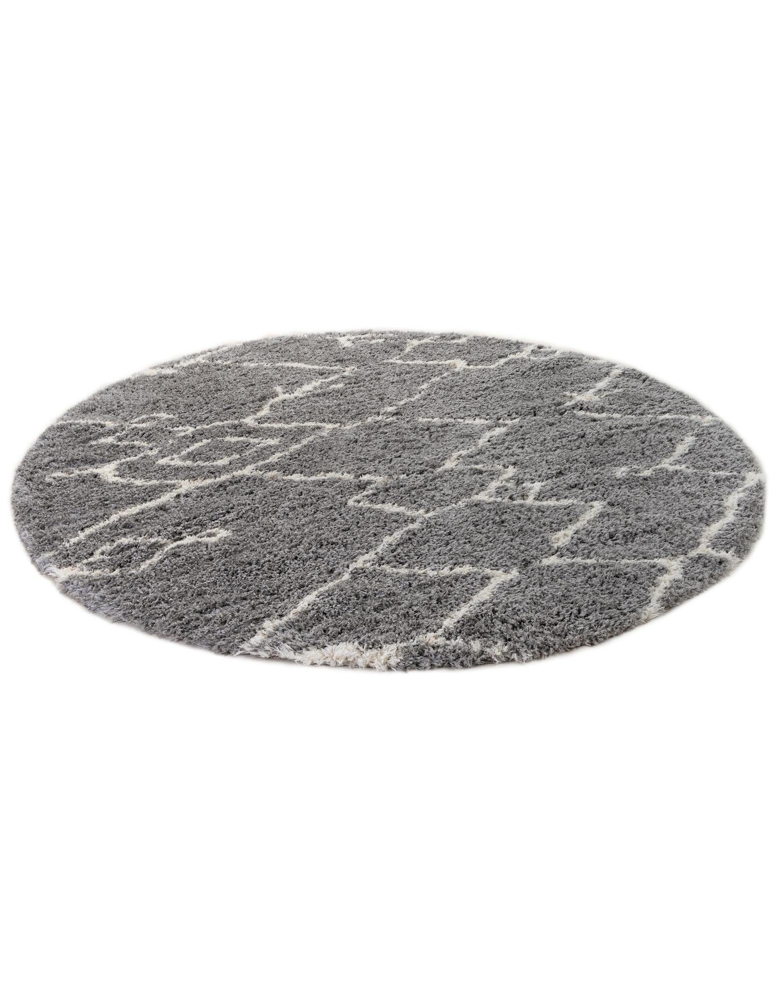 10' x 10' Infinity Shag Round Rug