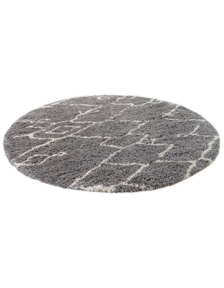 Detail image of 10' x 10' Infinity Shag Round Rug