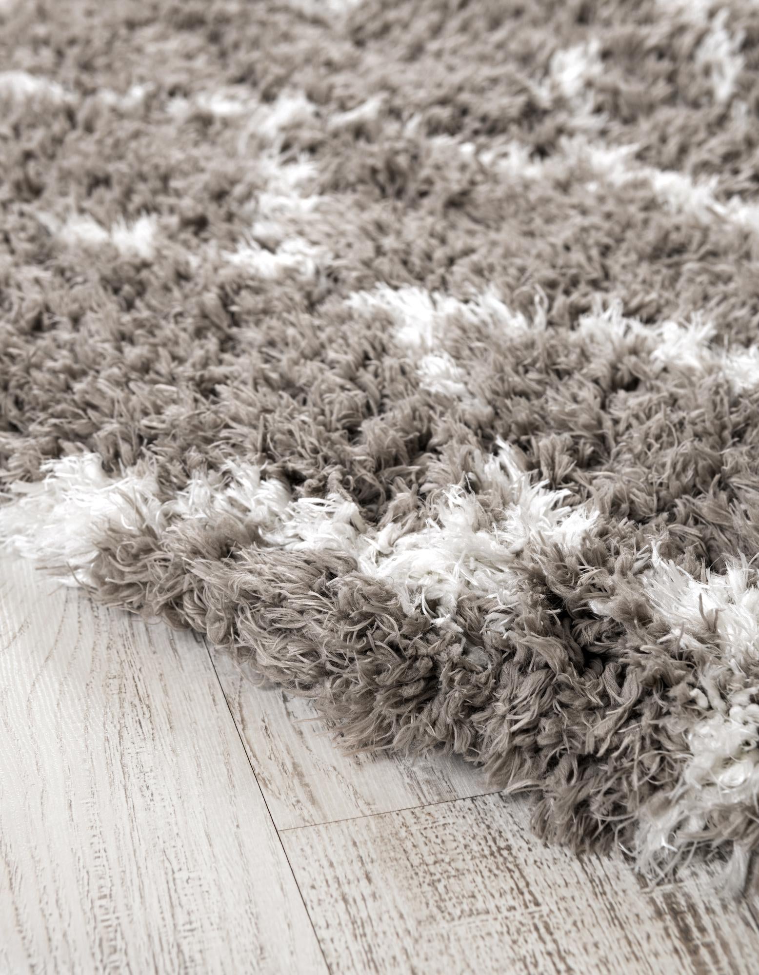 5' x 5' Infinity Shag Round Rug