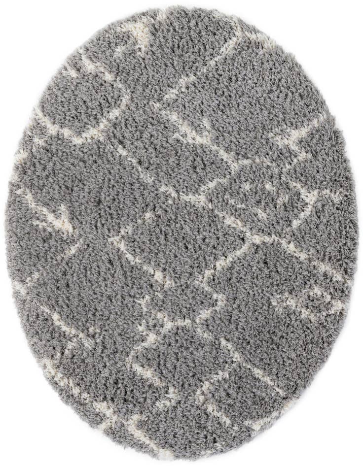 Detail image of 5' x 5' Infinity Shag Round Rug