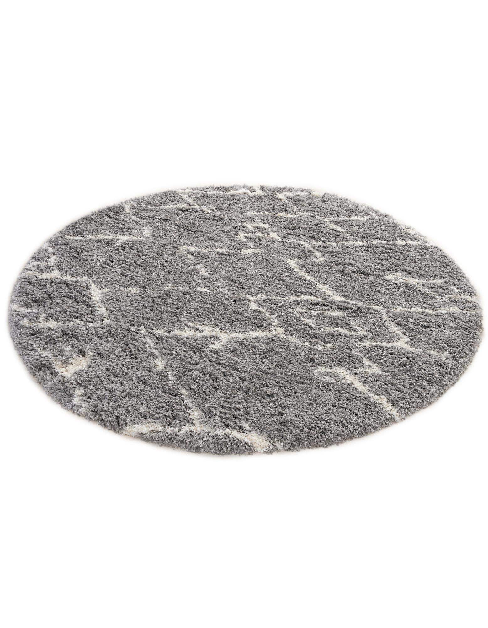 8' x 8' Infinity Shag Round Rug