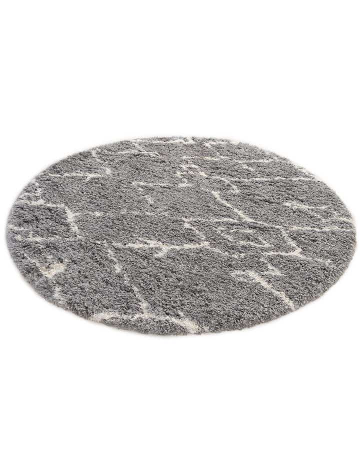 8' x 8' Infinity Shag Round Rug