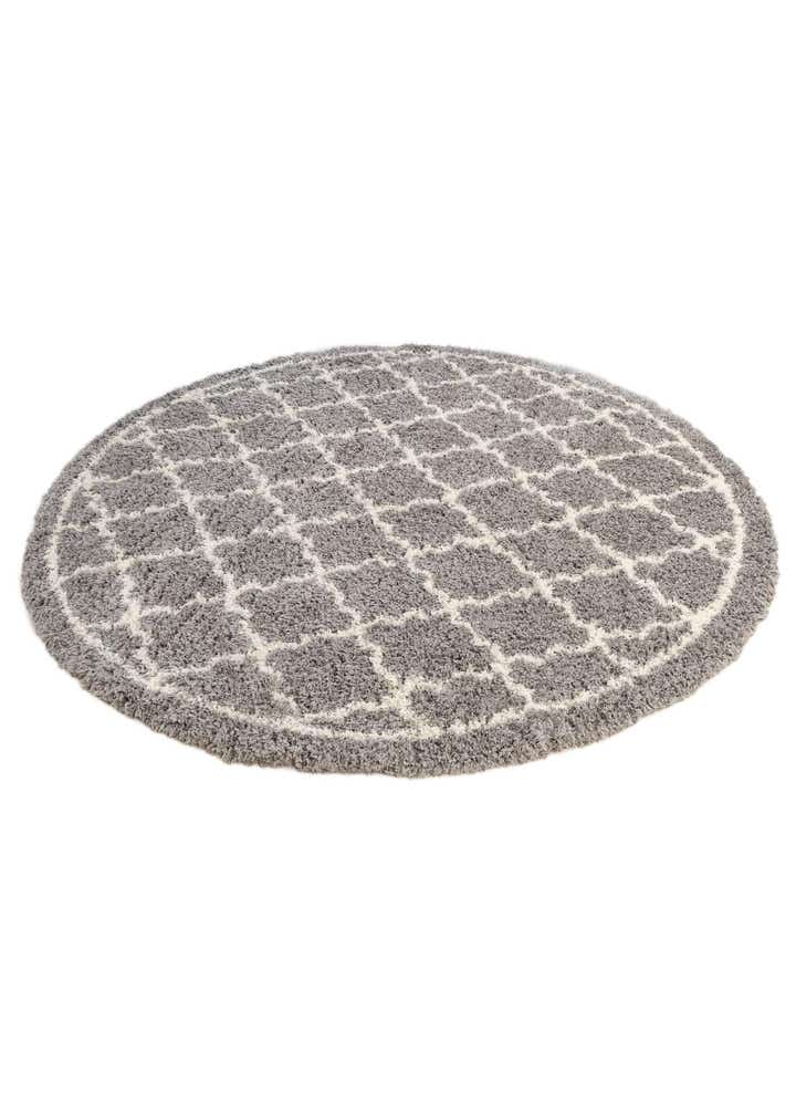 10' x 10' Infinity Shag Round Rug