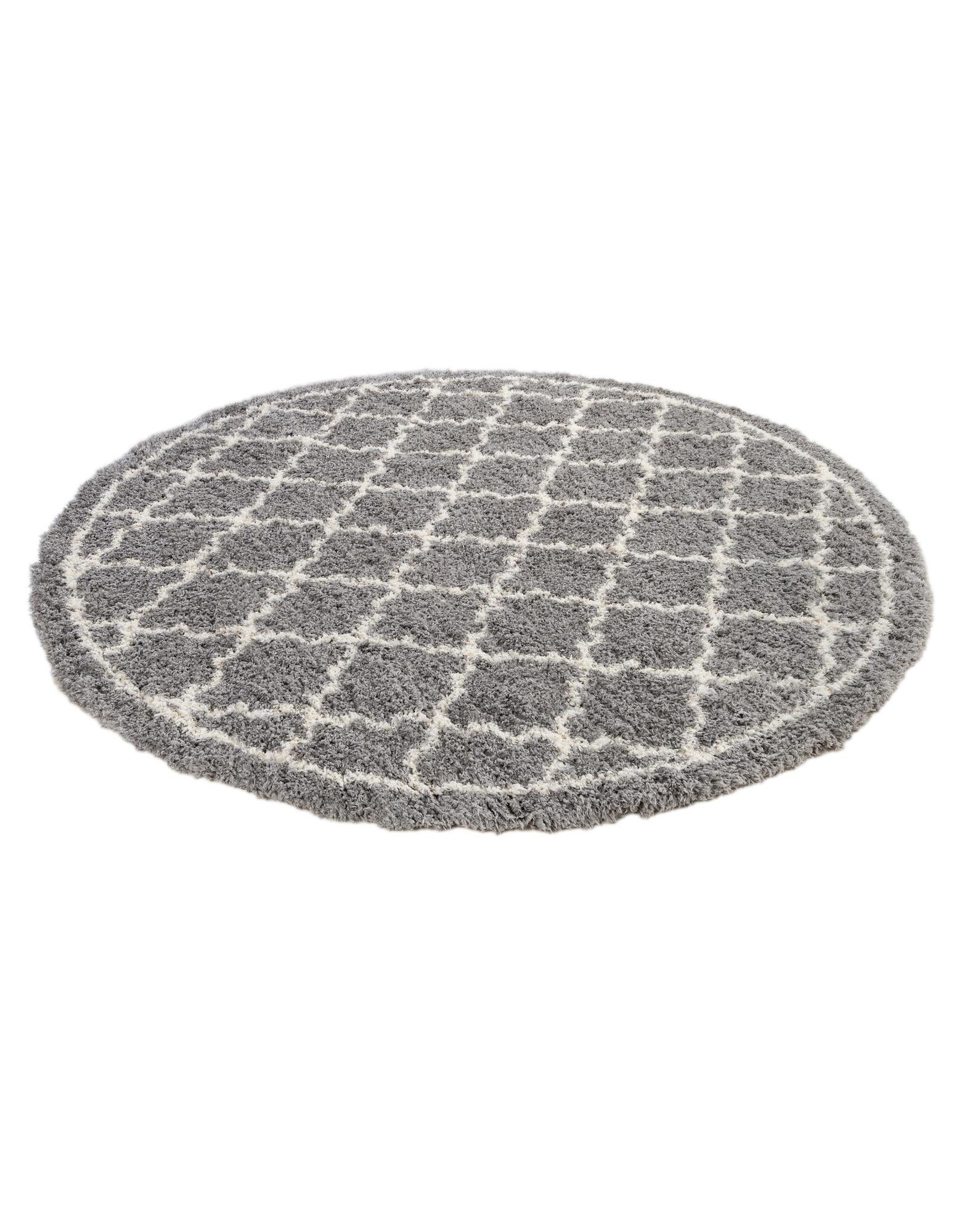 10' x 10' Infinity Shag Round Rug