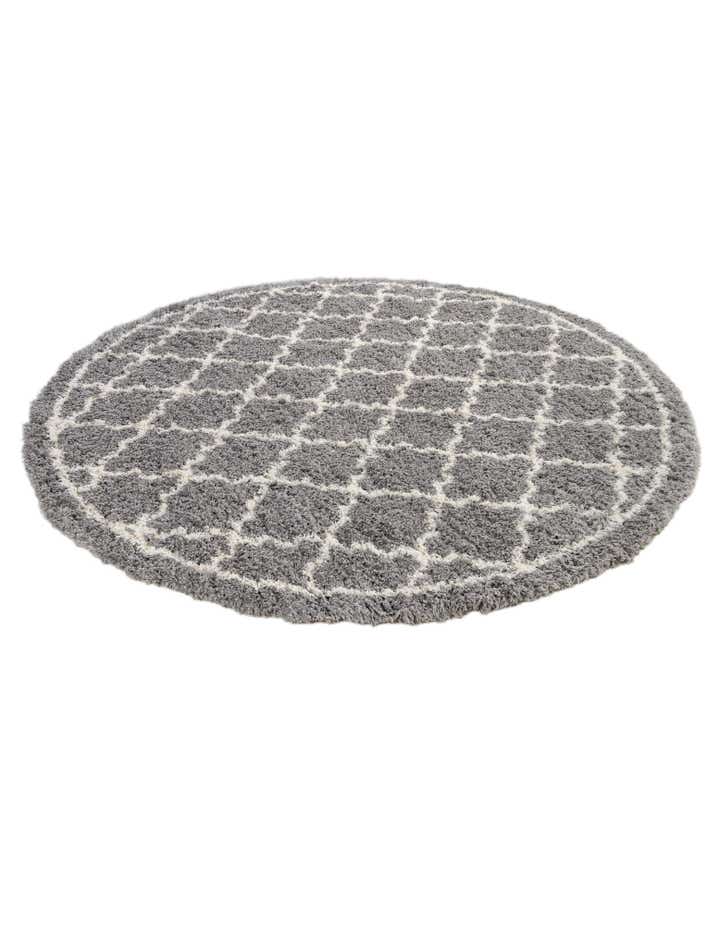10' x 10' Infinity Shag Round Rug