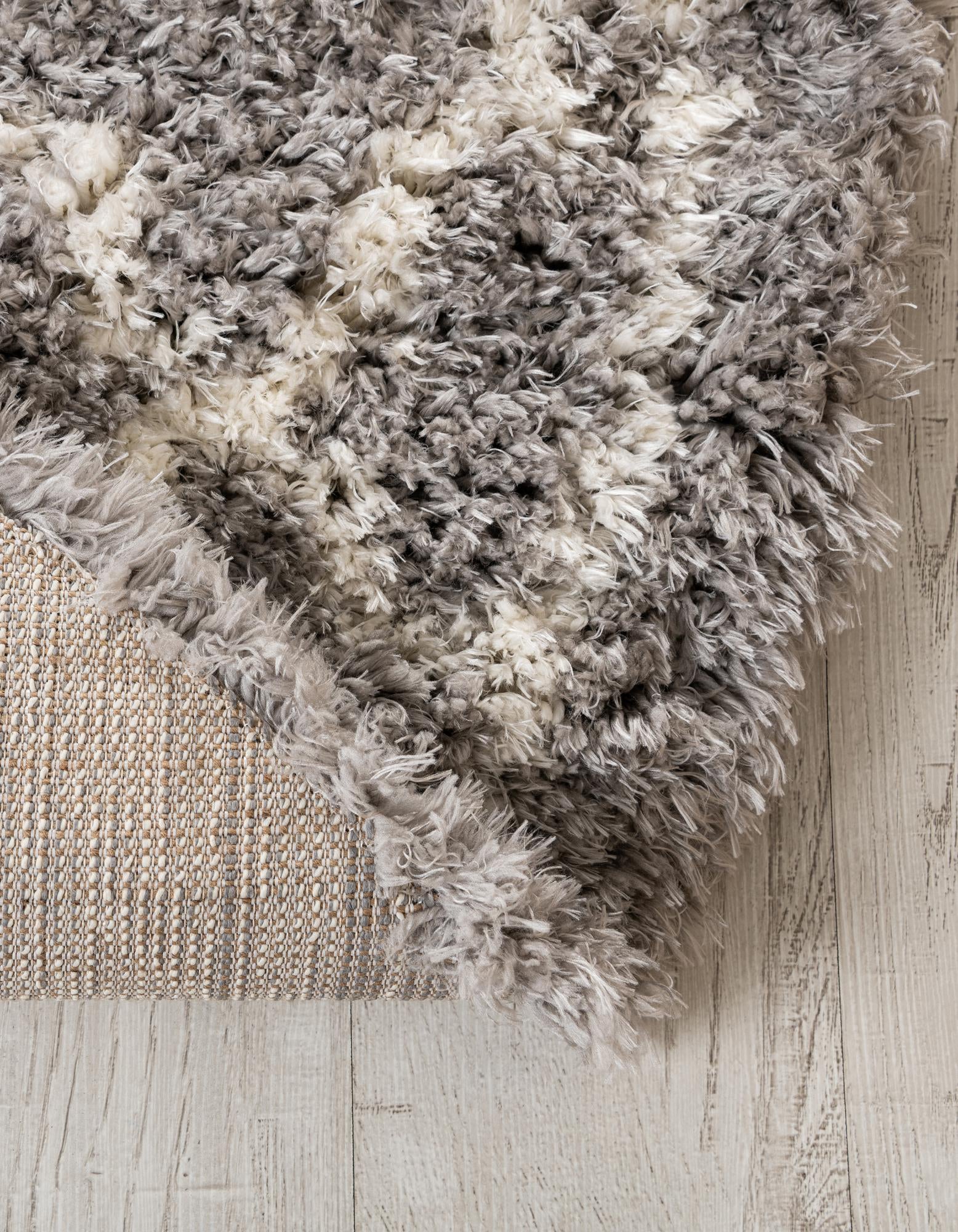 5' x 5' Infinity Shag Round Rug
