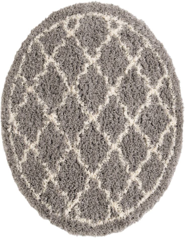 Detail image of 5' x 5' Infinity Shag Round Rug