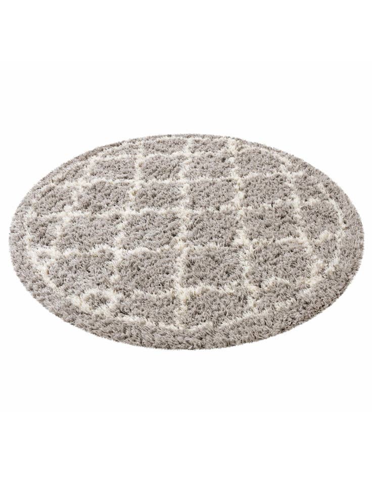 Detail image of 5' x 5' Infinity Shag Round Rug