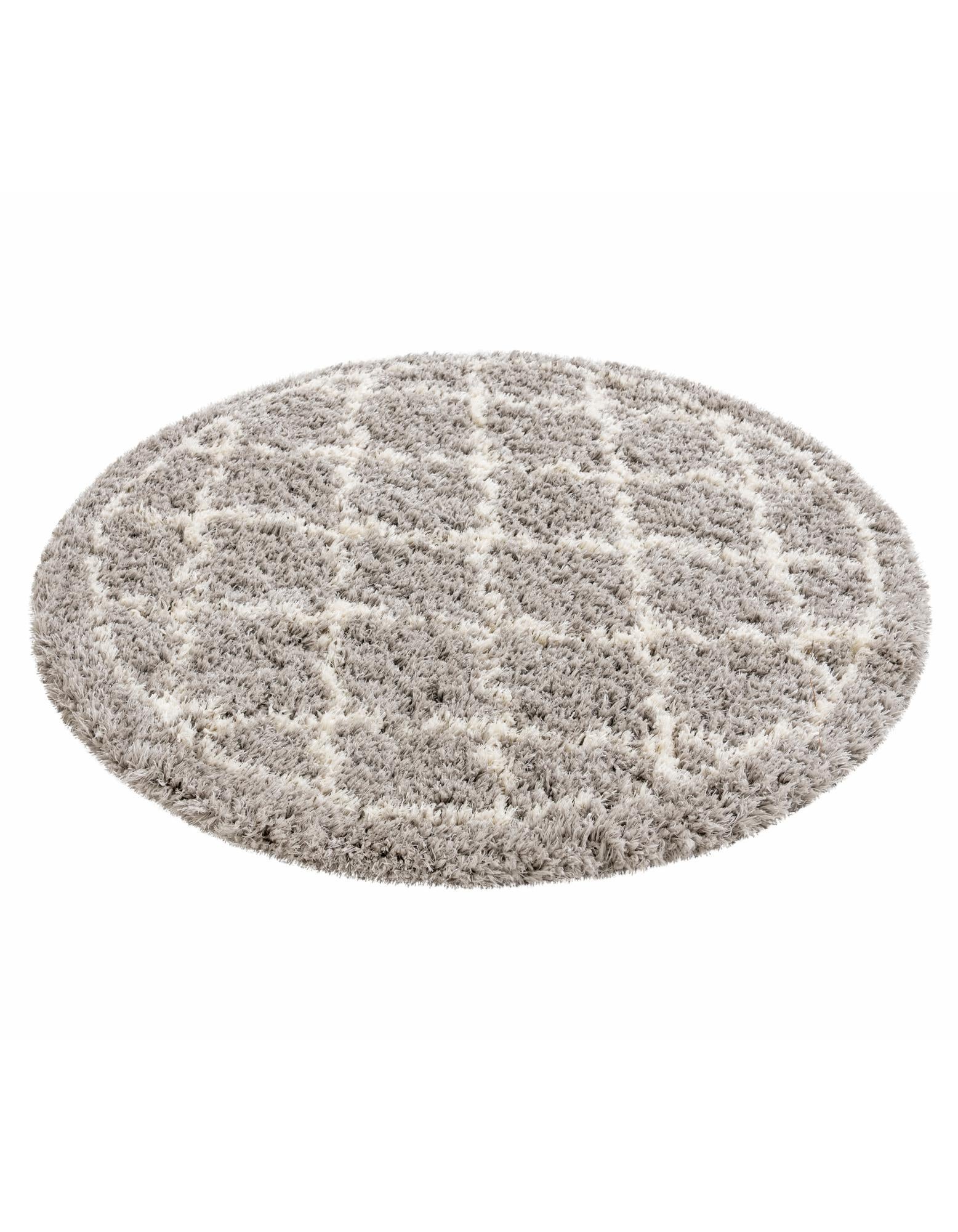 5' x 5' Infinity Shag Round Rug
