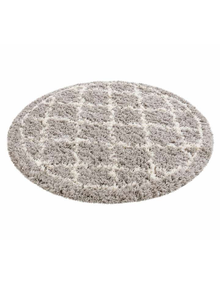 5' x 5' Infinity Shag Round Rug