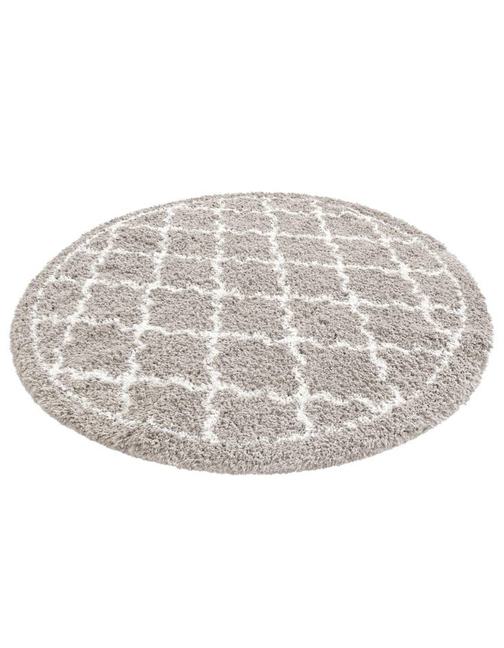 Detail image of 8' x 8' Infinity Shag Round Rug