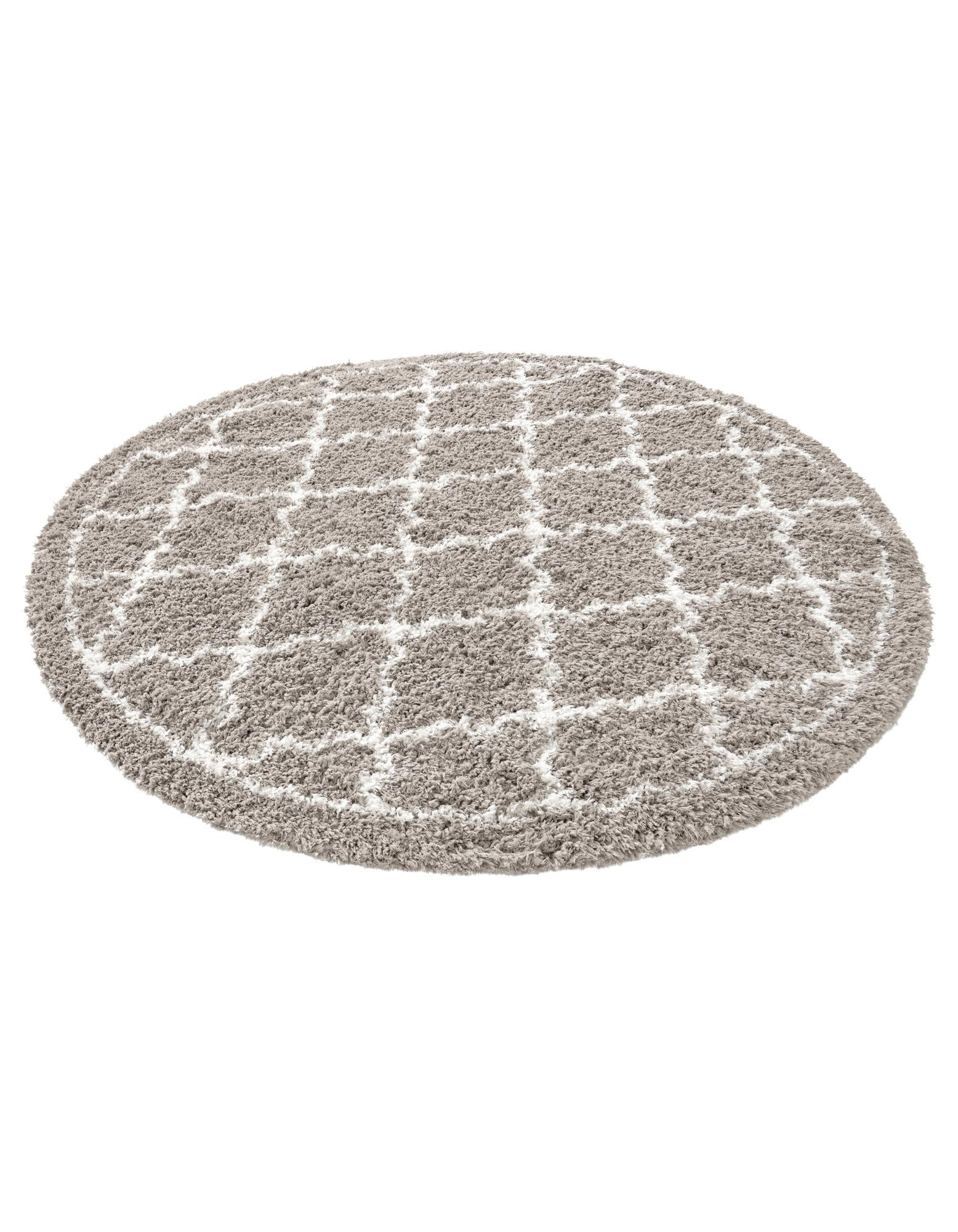 8' x 8' Infinity Shag Round Rug