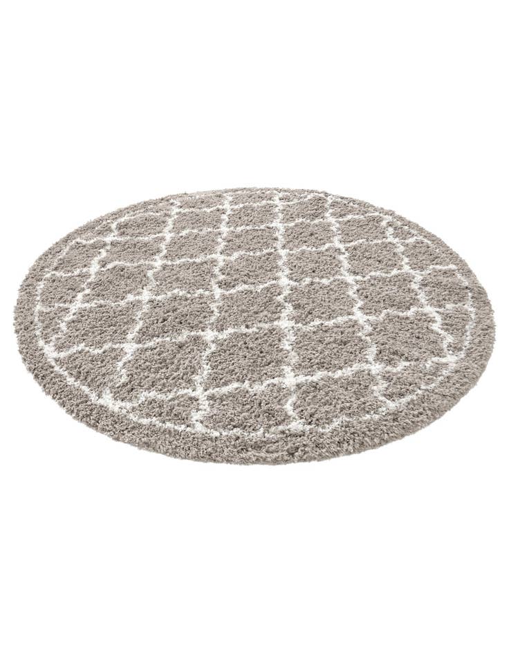 Detail image of 8' x 8' Infinity Shag Round Rug