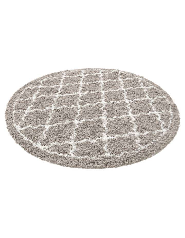 8' x 8' Infinity Shag Round Rug