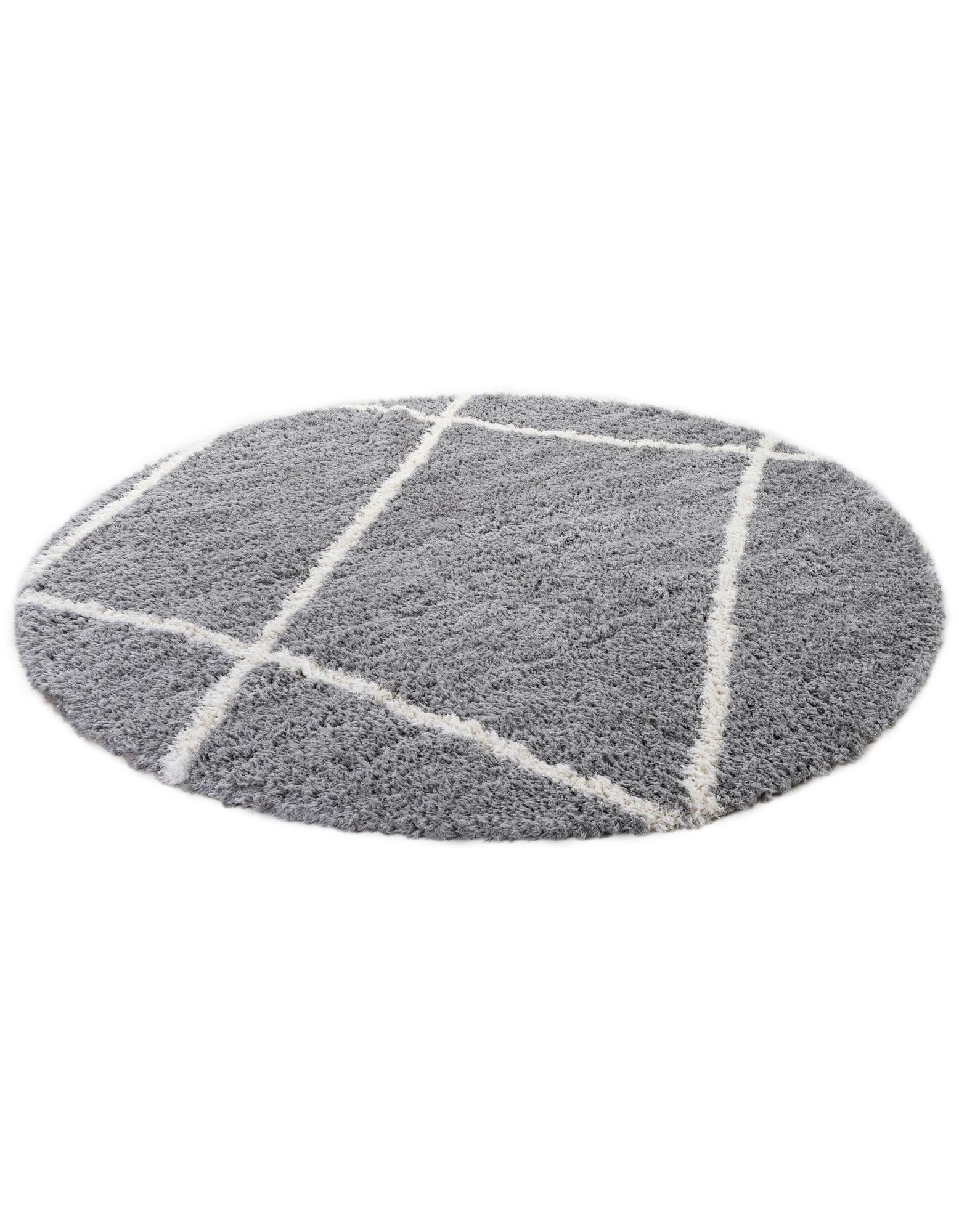 10' x 10' Infinity Shag Round Rug