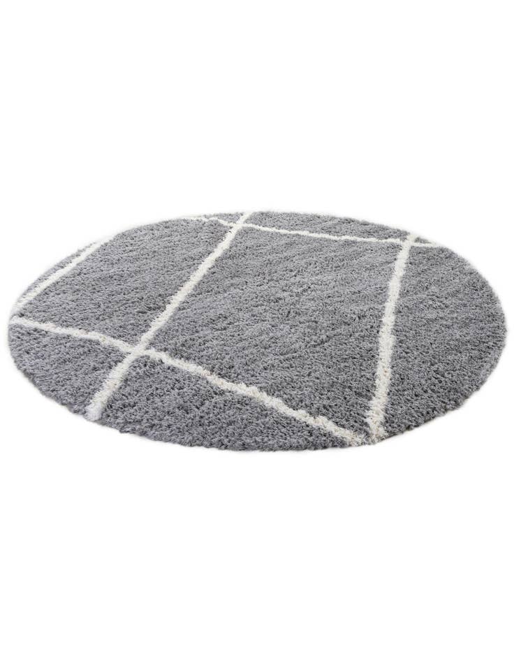Detail image of 10' x 10' Infinity Shag Round Rug