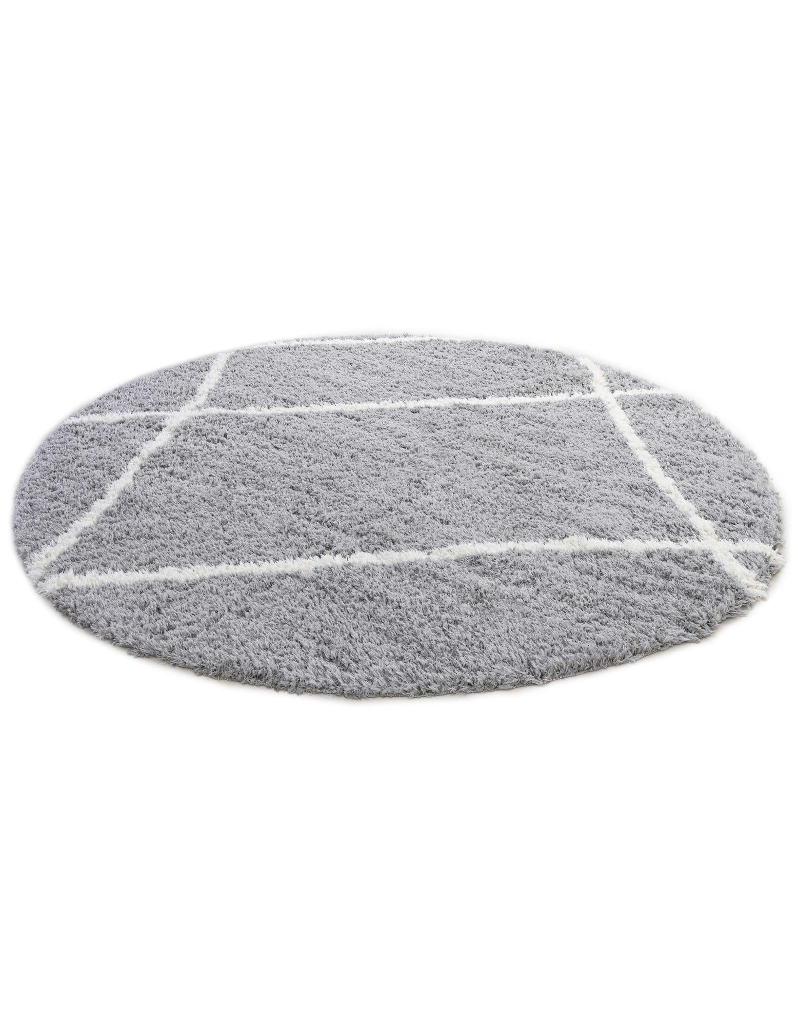 10' x 10' Infinity Shag Round Rug