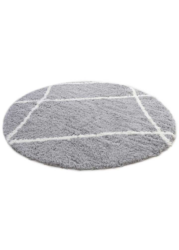 10' x 10' Infinity Shag Round Rug