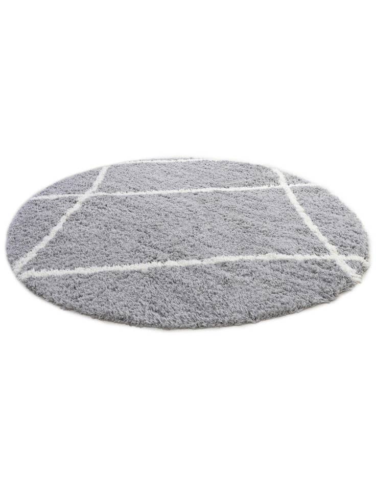 Detail image of 10' x 10' Infinity Shag Round Rug