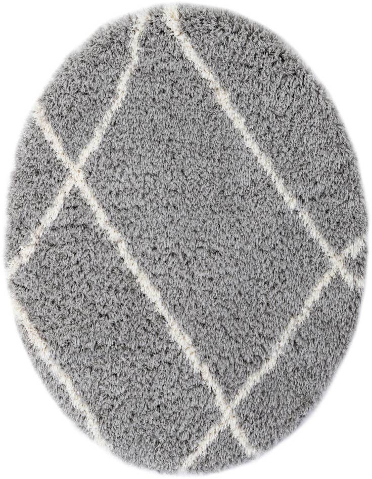 Detail image of 5' x 5' Infinity Shag Round Rug