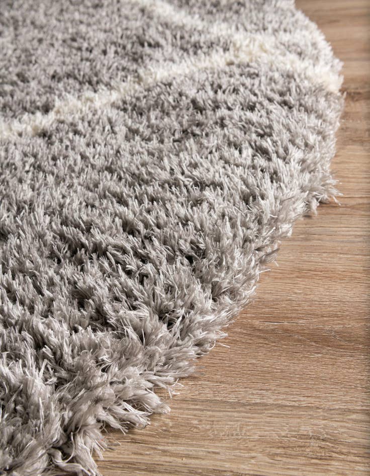 Detail image of 8' x 8' Infinity Shag Round Rug