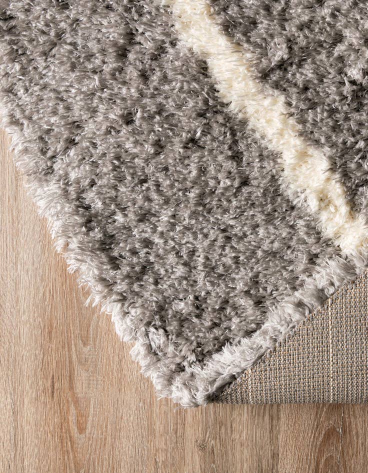Detail image of 8' x 8' Infinity Shag Round Rug