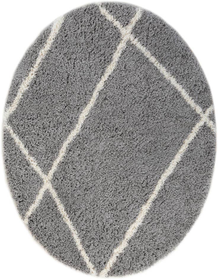 Detail image of 8' x 8' Infinity Shag Round Rug