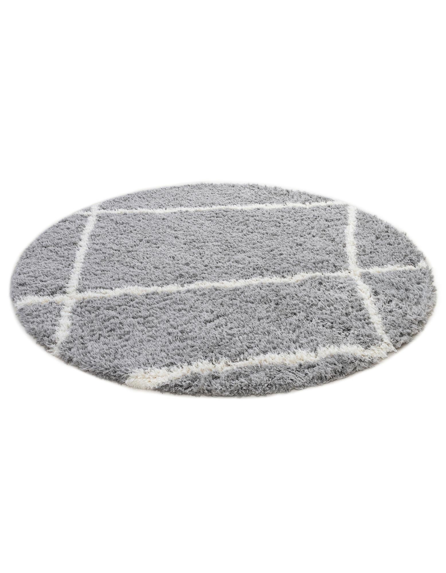 8' x 8' Infinity Shag Round Rug