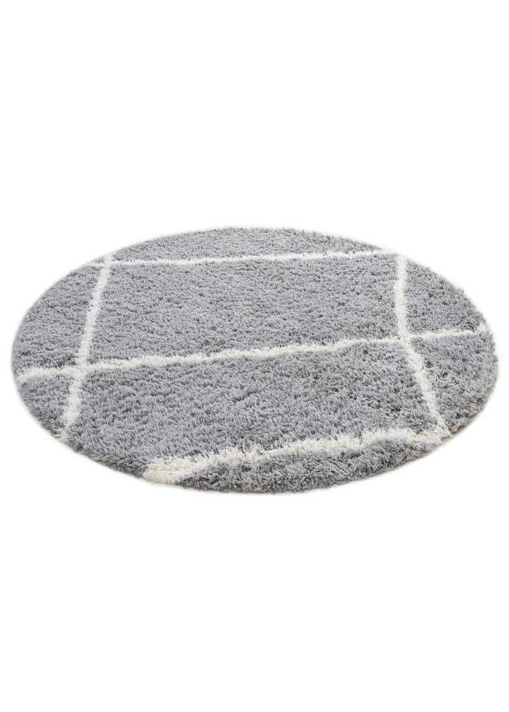 8' x 8' Infinity Shag Round Rug