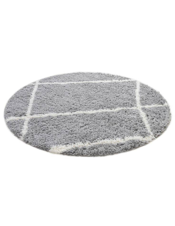 Detail image of 8' x 8' Infinity Shag Round Rug