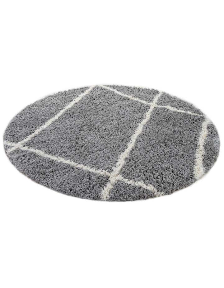 8' x 8' Infinity Shag Round Rug