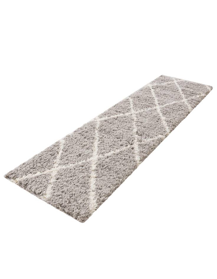 Detail image of 2' 7 x 10' Infinity Shag Runner Rug