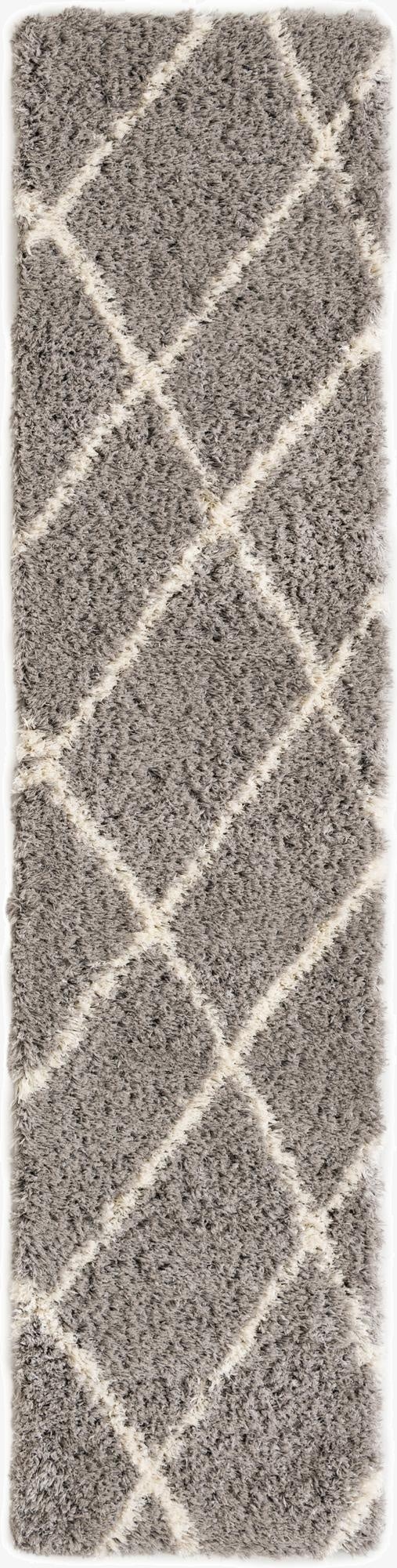2' 7 x 12' Infinity Shag Runner Rug