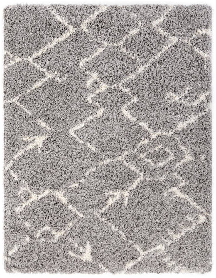 Detail image of 8' x 8' Infinity Shag Square Rug