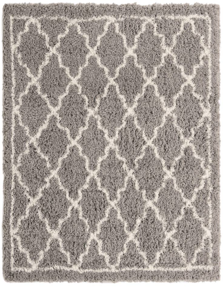 Detail image of 8' x 8' Infinity Shag Square Rug