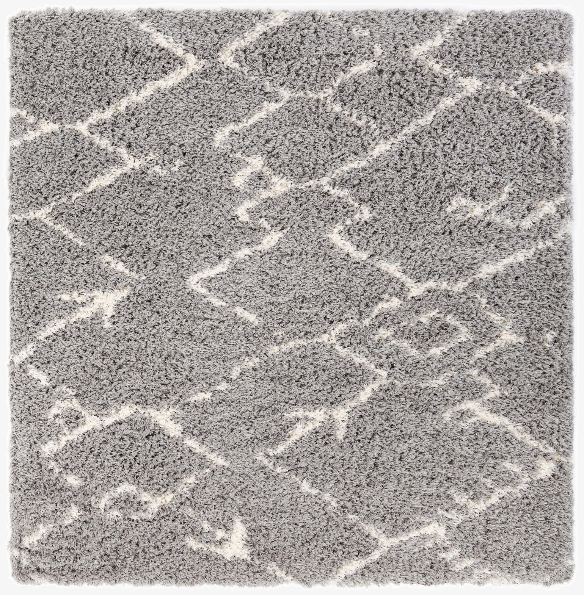 8' x 8' Infinity Shag Square Rug