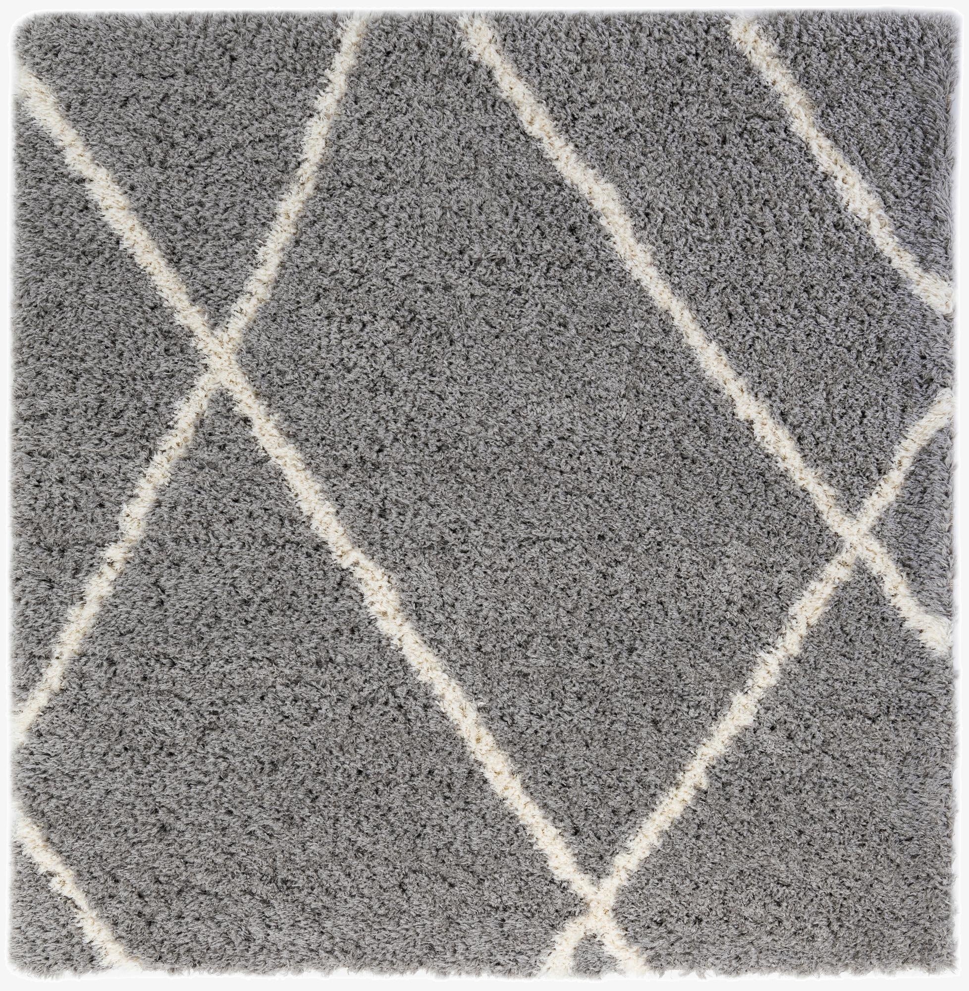 8' x 8' Infinity Shag Square Rug