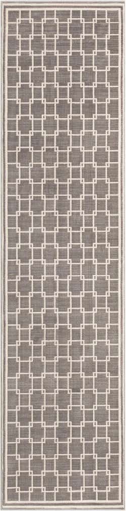 2' 7 x 10' Aubade · Border rug